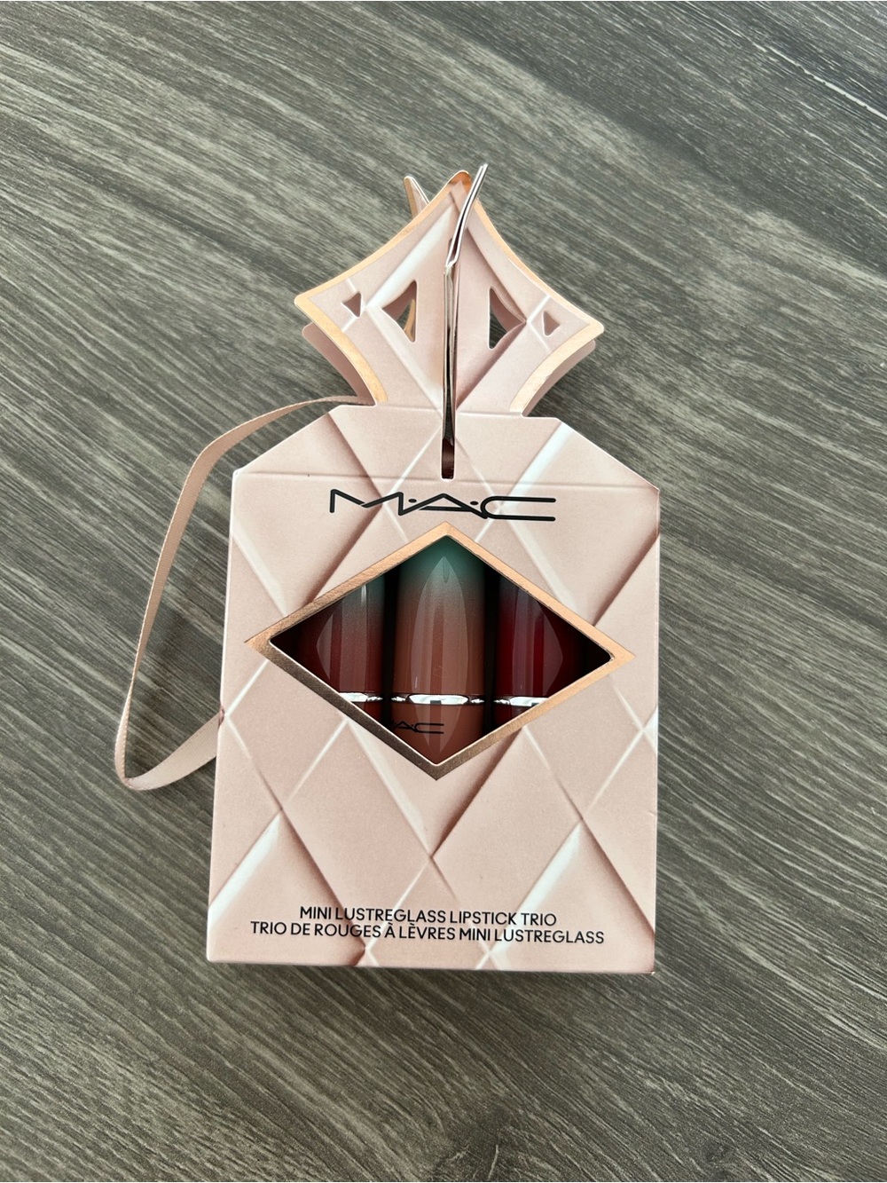 MAC Lustreglass Lipstick Trio. NEW